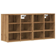 vidaXL Shoe Cabinets 2 pcs Artisan Oak 52x30x50 cm 2