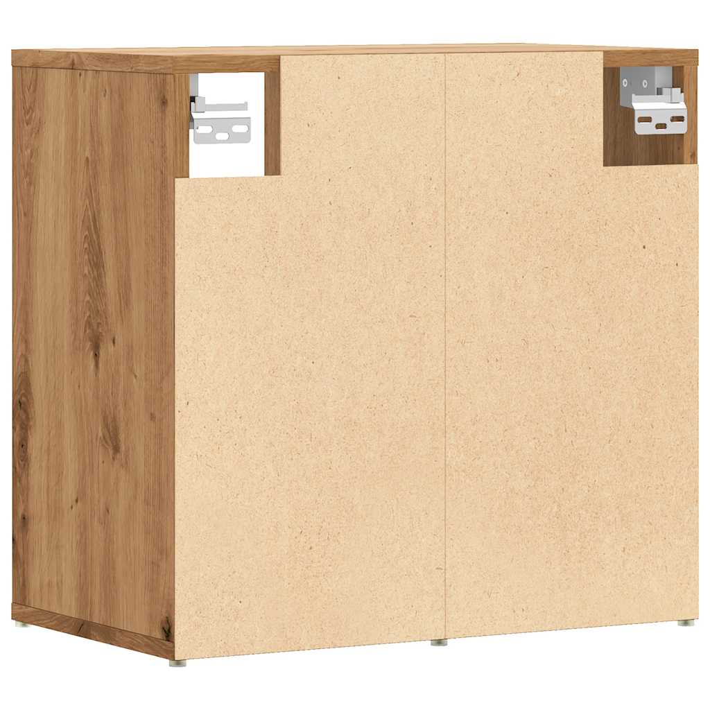vidaXL Shoe Cabinets 2 pcs Artisan Oak 52x30x50 cm 6