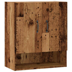 vidaXL Wall Cabinet Old Wood 60x31x70 cm Engineered Wood 2