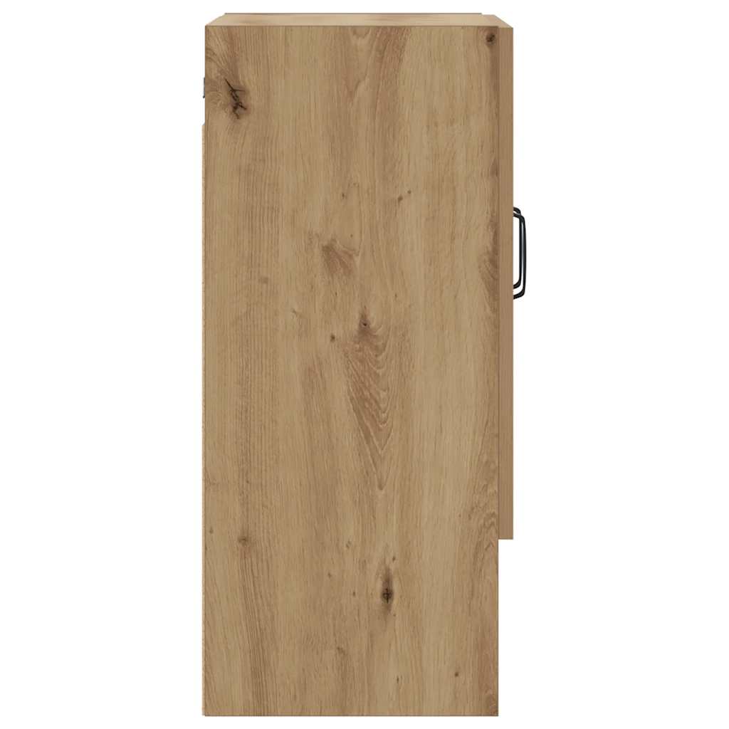 vidaXL Wall Cabinet Artisan Oak 60x31x70 cm Engineered Wood 6