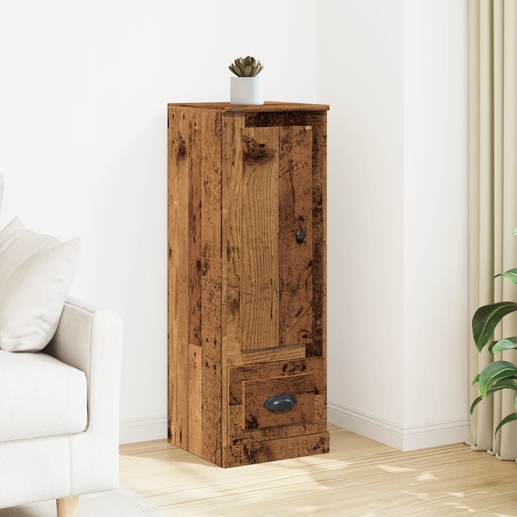 vidaXL Highboard Old Wood 36x35.5x103.5 cm Engineered Wood 1