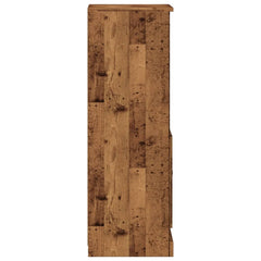 Highboard 36x35,5x103,5 cm Engineered Wood Old wood