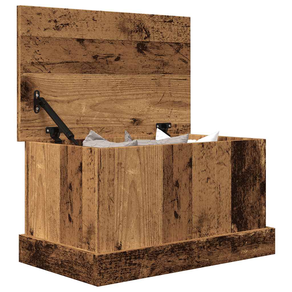 Storage Box Engineered Wood Height 28 cm Old wood 30 cm 50 cm
