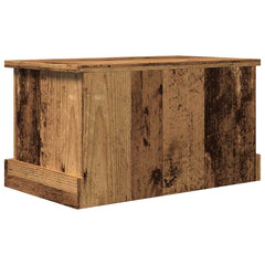 vidaXL Storage Box Old Wood 30x50x28 cm Engineered Wood 6