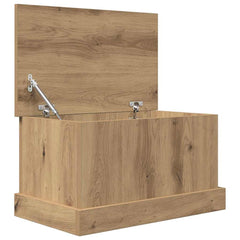 vidaXL Storage Box Artisan Oak 30x50x28 cm Engineered Wood 5