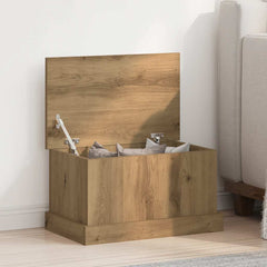 vidaXL Storage Box Artisan Oak 30x50x28 cm Engineered Wood 1