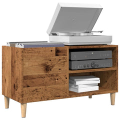 vidaXL Record Cabinet Old Wood 84.5x38x48 cm Engineered Wood 1