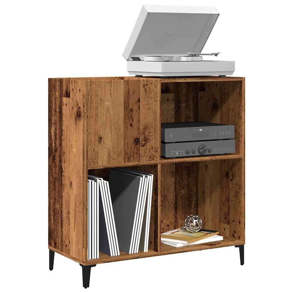 vidaXL Record Cabinet 84.5x38x89 cm Engineered Wood