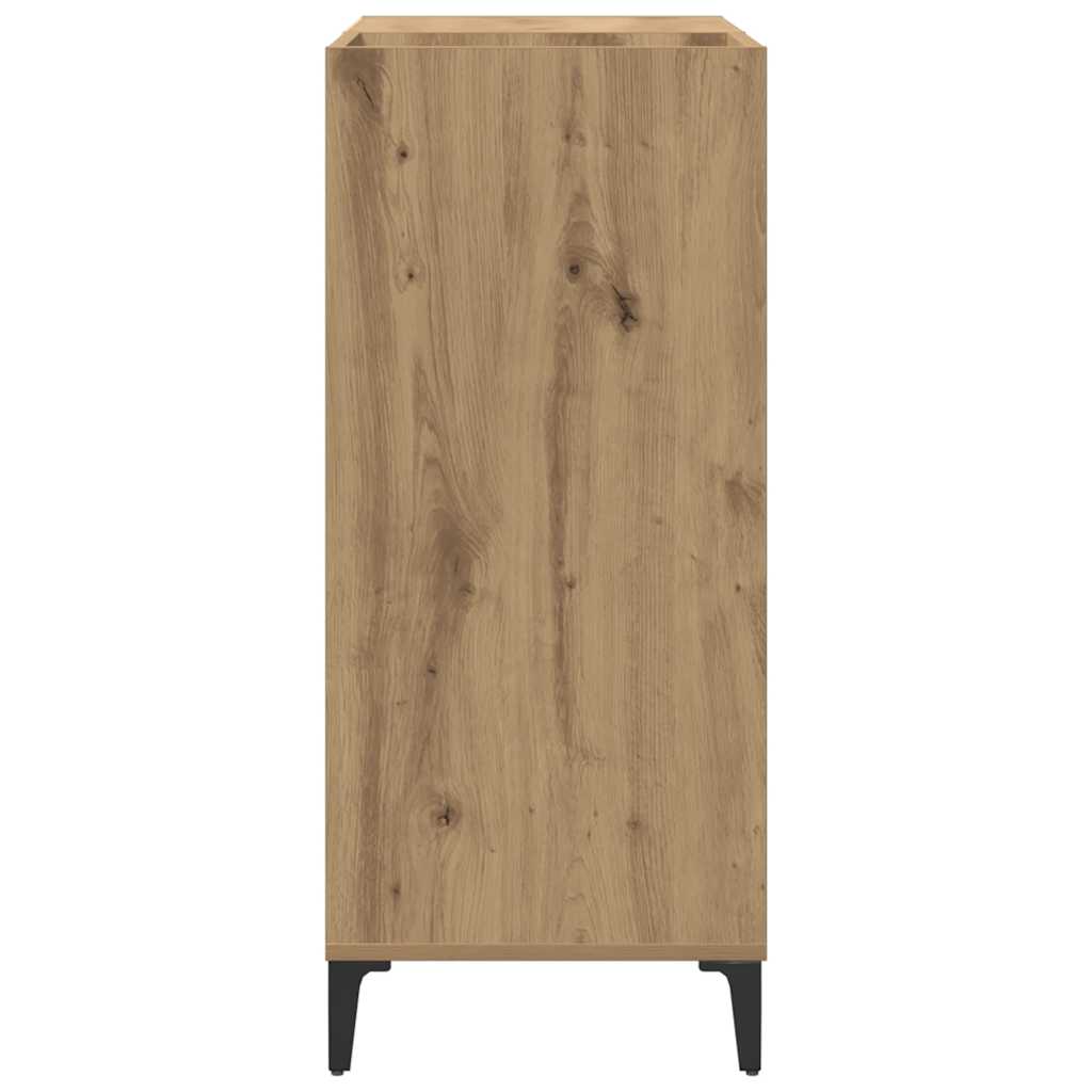 vidaXL Record Cabinet Artisan Oak 84.5x38x89 cm Engineered Wood 5