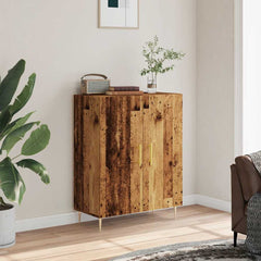 Sideboard 69,5x34x90 cm Engineered Wood Old wood