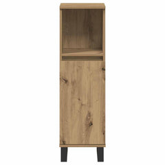 vidaXL Bathroom Cabinet Artisan Oak 30x30x100 cm Engineered Wood 4