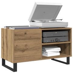 vidaXL Record Cabinet Artisan Oak 84.5x38x48 cm Engineered Wood 1