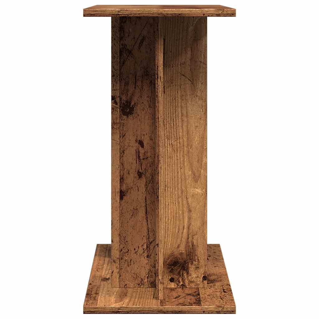 vidaXL Aquarium Stand Old Wood 60x30x60 cm Engineered Wood 5