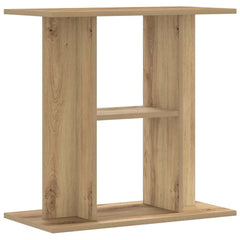 vidaXL Aquarium Stand Artisan Oak 60x30x60 cm Engineered Wood 4