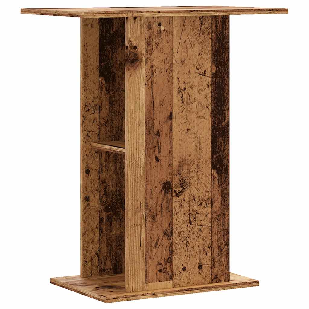 vidaXL Aquarium Stand Old Wood 36x60.5x72.5 cm Engineered Wood 6