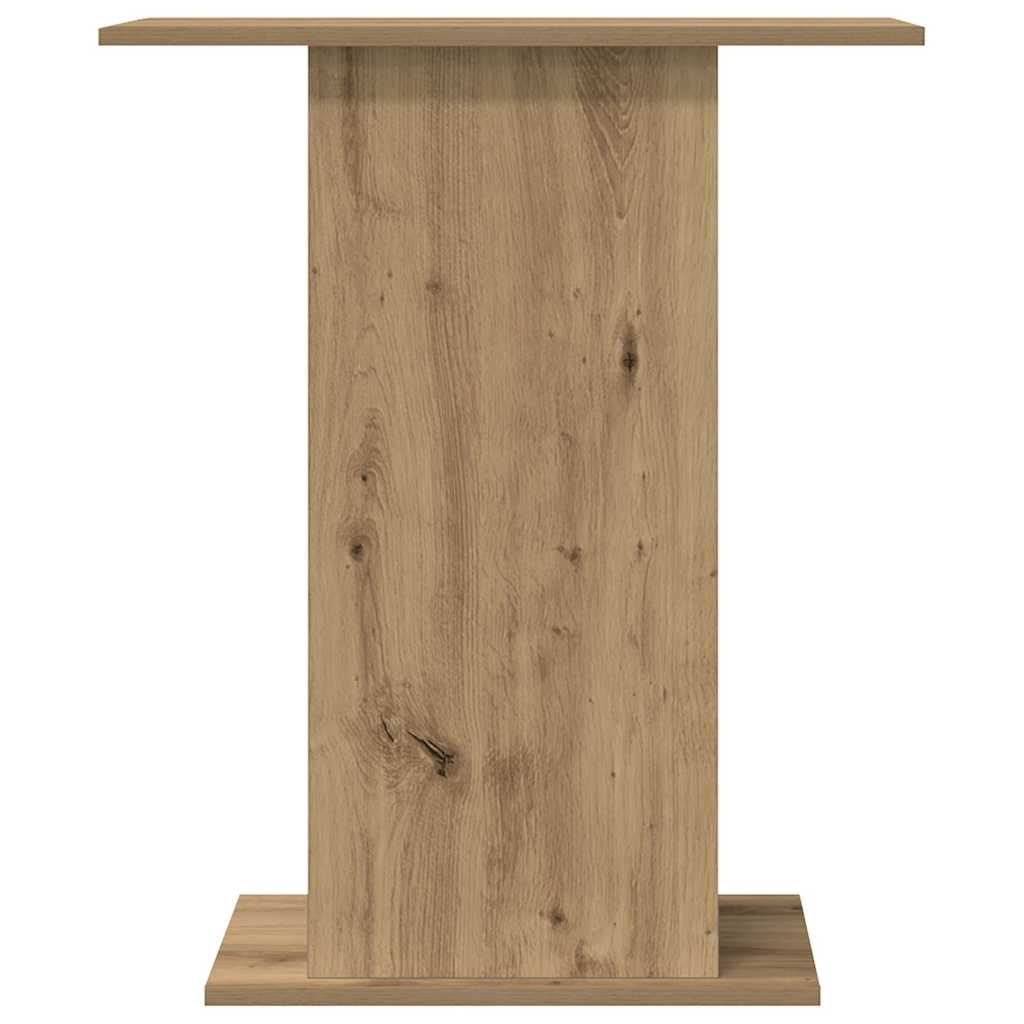 vidaXL Aquarium Stand Artisan Oak 36x60.5x72.5 cm Engineered Wood 4