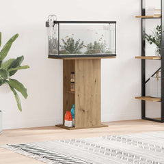 vidaXL Aquarium Stand Artisan Oak 36x60.5x72.5 cm Engineered Wood 1