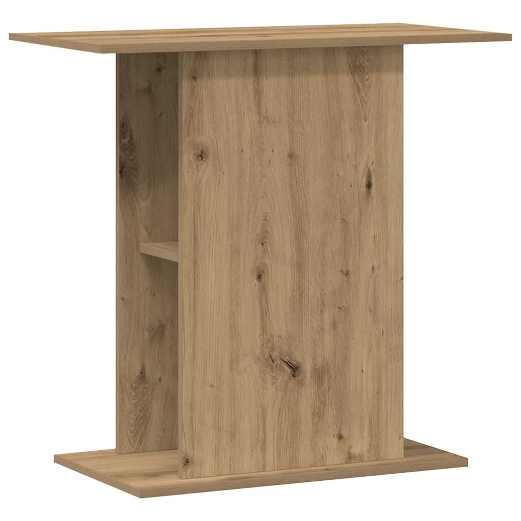 vidaXL Aquarium Stand Artisan Oak 36x75x72.5 cm Engineered Wood 2