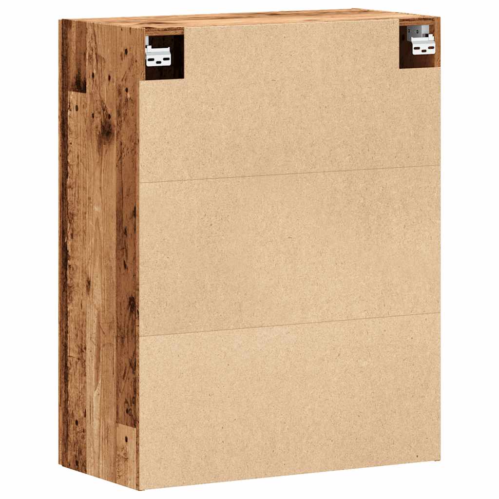 Wall Mounted Cabinet 69,5x34x90 cm Old wood