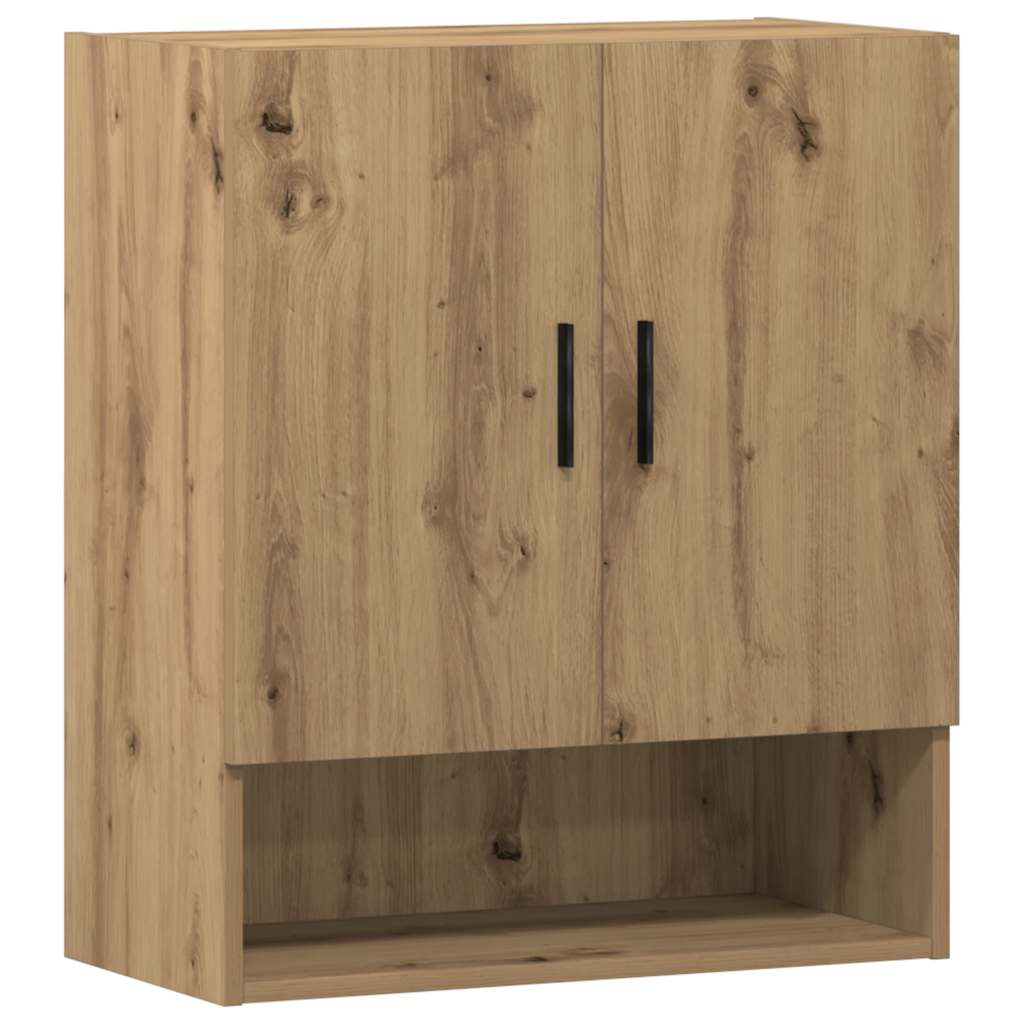 Wall Cabinet Artisan Oak Engineered Wood, image 2