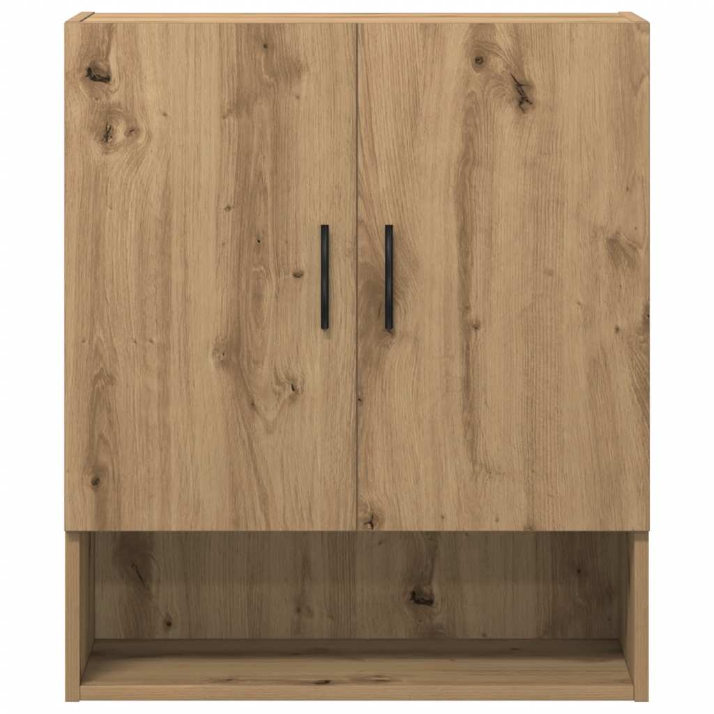 Wall Cabinet Artisan Oak Engineered Wood, image 4