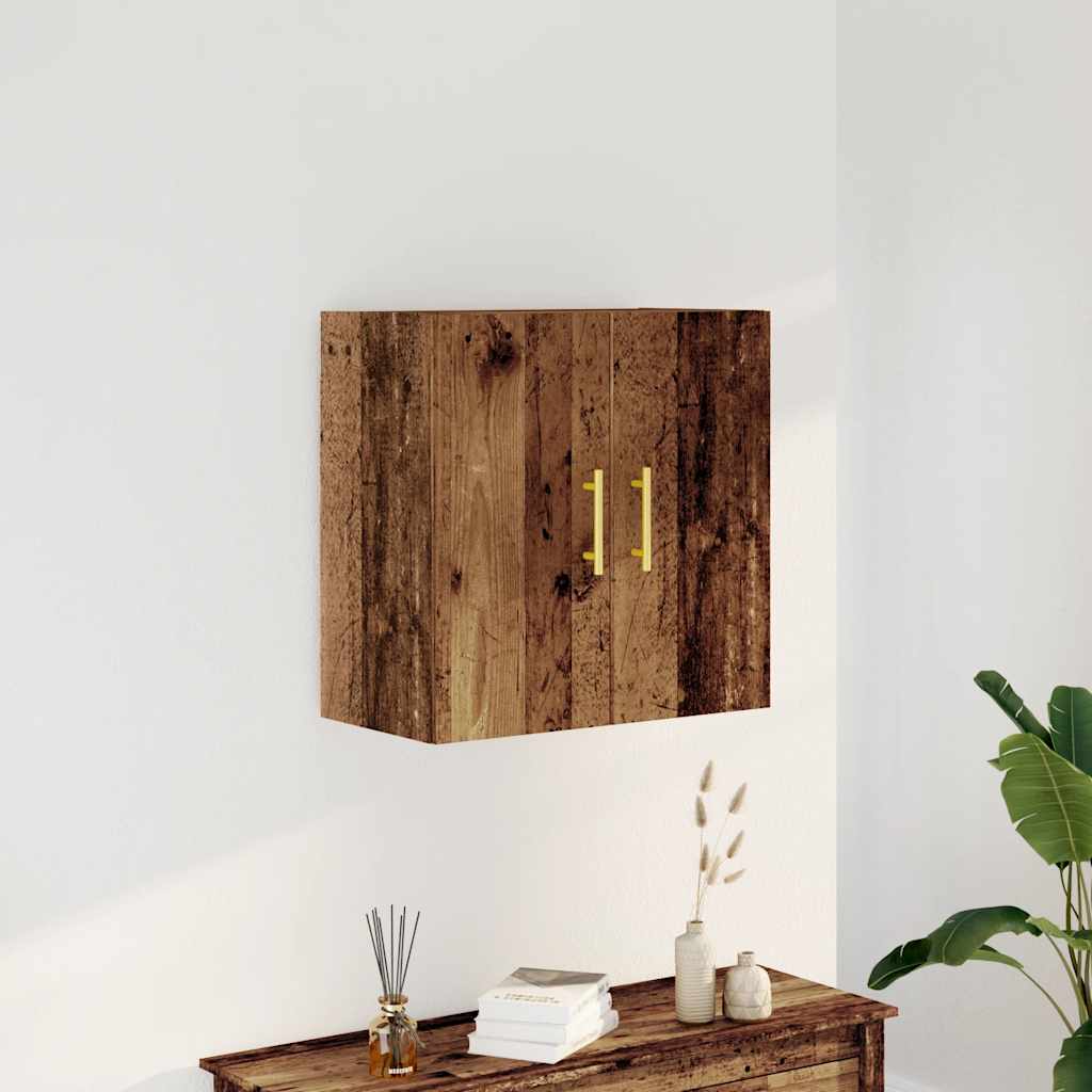 vidaXL Wall Cabinet Old Wood 60x31x60 cm Engineered Wood 3