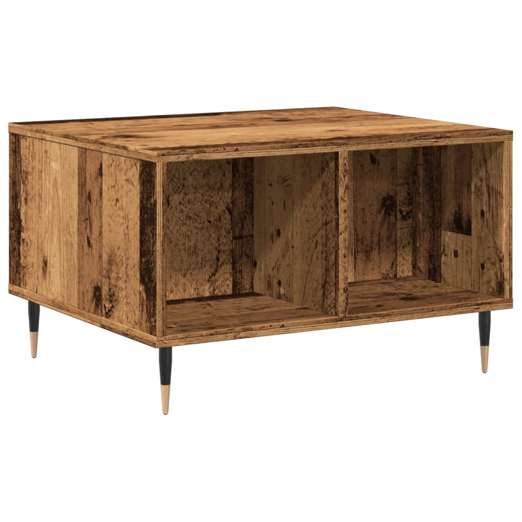 Coffee Table 60x50x36,5 cm Engineered Wood Old wood