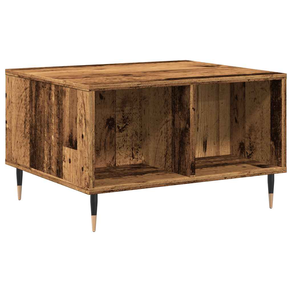 Coffee Table 60x50x36,5 cm Engineered Wood Old wood