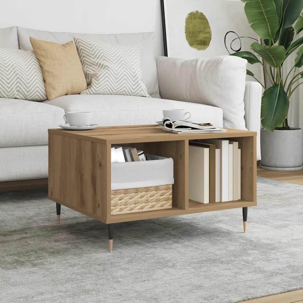 Coffee Table 60x50x36,5 cm Engineered Wood Artisan oak