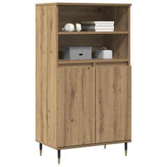 vidaXL Highboard Artisian Oak 60x36x110 cm Engineered Wood 3