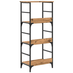 vidaXL Book Cabinet Artisan Oak 50x33x117.5 cm Engineered Wood 6