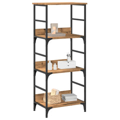 vidaXL Book Cabinet Artisan Oak 50x33x117.5 cm Engineered Wood 1