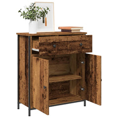 Sideboard 70x30x80 cm Engineered Wood Old wood