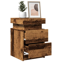 Bedside Cabinet with LED Lights