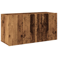 vidaXL TV Cabinet Wall-mounted Old Wood 80x30x41 cm 2