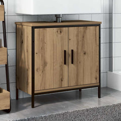 vidaXL Sink Cabinet Artisan Oak 60x30x60 cm Engineered Wood 1