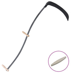 vidaXL Scythe with Grinding Stone 145 cm 1