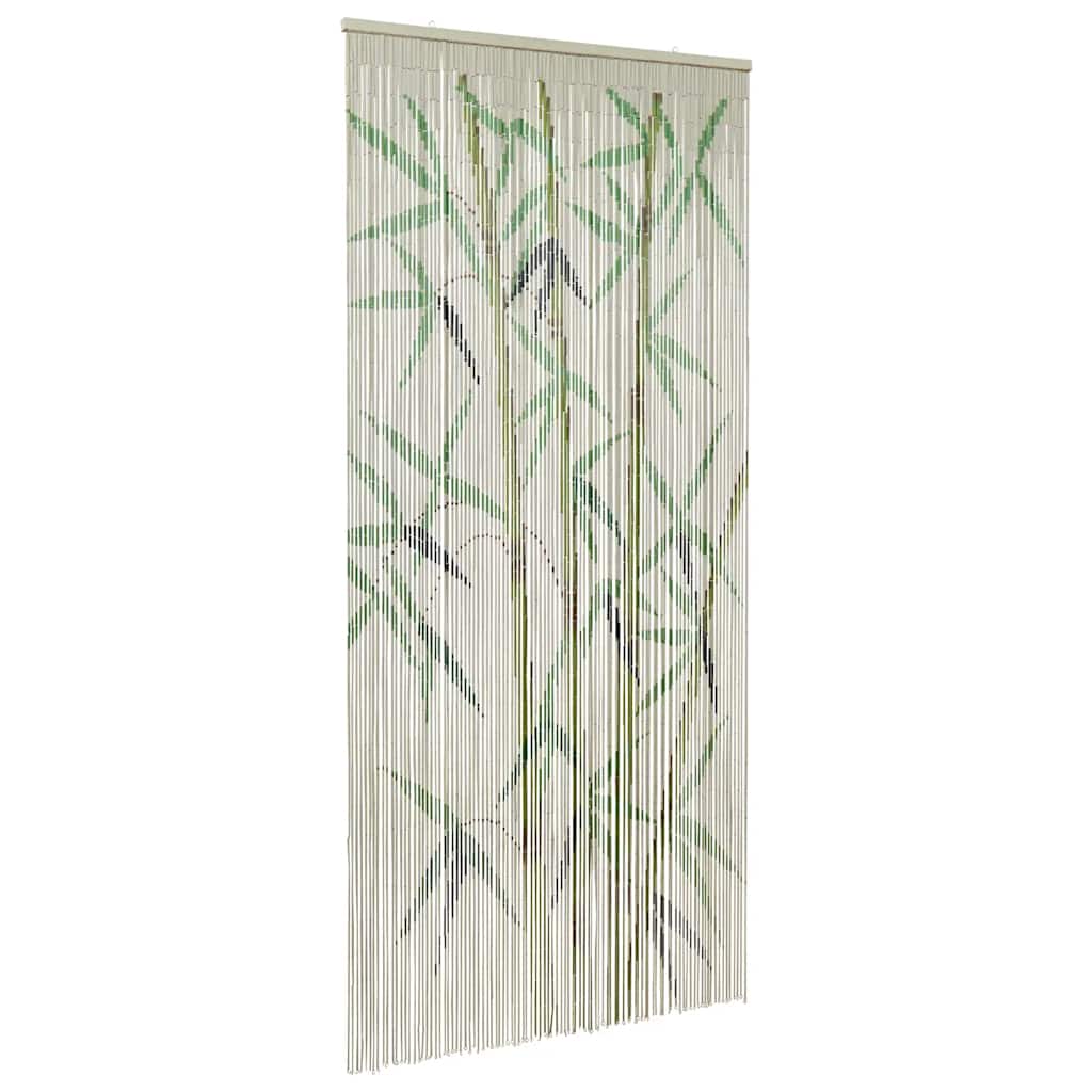 vidaXL Insect Door Curtain Bamboo Print 100x200 cm Bamboo 1