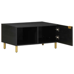 vidaXL Coffee Table Black 80x50x40 cm Engineered Wood 2