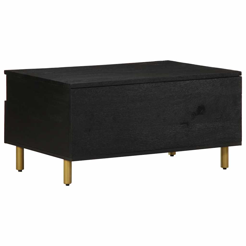 vidaXL Coffee Table Black 80x54x40 cm Engineered Wood 4