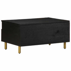 vidaXL Coffee Table Black 80x54x40 cm Engineered Wood 4