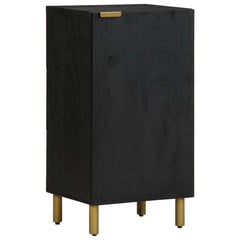 vidaXL Sideboard Black 40x33x75 cm Engineered Wood 1