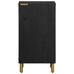 vidaXL Sideboard Black 40x33x75 cm Engineered Wood 3