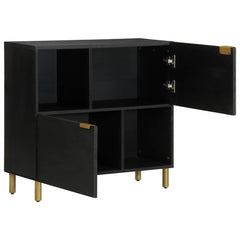 vidaXL Sideboard Black 80x33x75 cm Engineered Wood 2