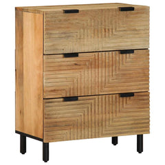 Sideboard 60x33x75 cm Solid Wood Mango Brown Mango wood