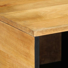 vidaXL Coffee Table Brown 80x50x40 cm Solid Wood Mango 6