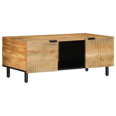 Coffee Table Brown 100 x 54 x 40 cm Solid mango wood