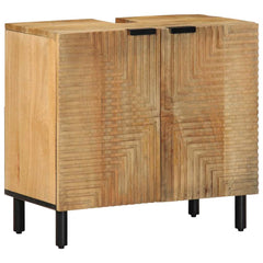 Bathroom Cabinet Solid Wood Mango