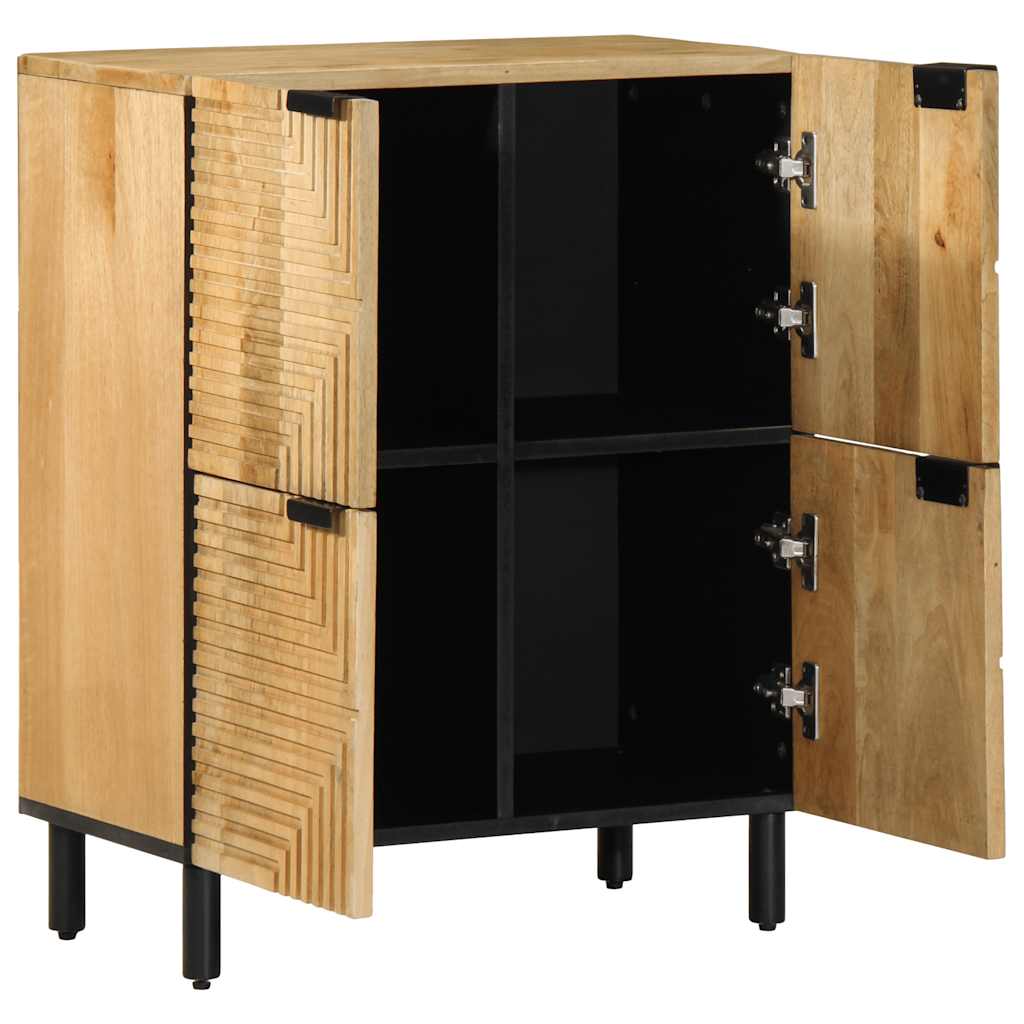 Sideboard Brown 60x33x75 cm Solid Wood Mango Solid mango wood