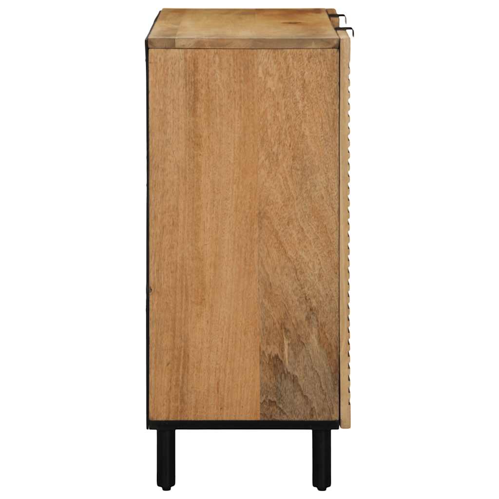Sideboard Brown 90x33x75 cm Solid Wood Mango Solid mango wood